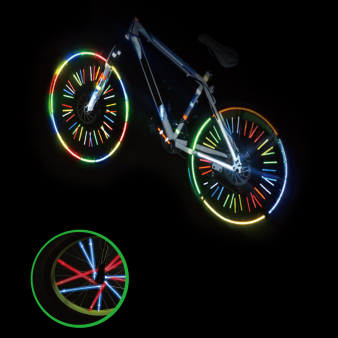 Glow Sticks for Bicycle Spokes