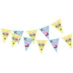 Pennant Banner Peppa Pig Paper 2,4 m
