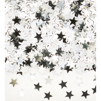 Confetti Stardust Silver Foil 14 g Confetti Stardust Silver Foil 14 g