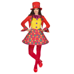 Womens Costume Circus clown dress Small