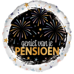 Standard - Geniet van je Pensioen - DUT Foil Balloon Packaged 43 cm