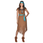 Womens Costume Native Indian Ladies Medium/Large