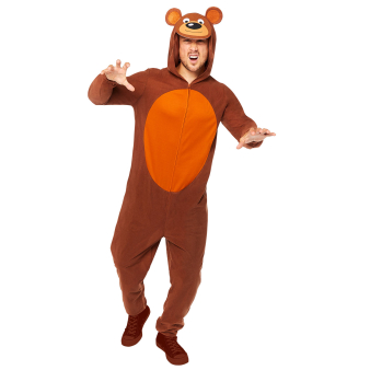 Adult Costume Bear Onesie Size Standard