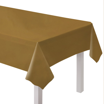 Tablecover Creme Brulee Plastic 137 x 274cm Tablecover Creme Brulee Plastic 137 x 274cm