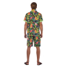 Adult Costume Hawaiian Set Black Size Plus