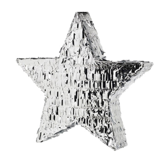 Pinata Star Silver Paper / Foil 46.9 x 45 x 8.2 cm Pinata Star Silver Paper / Foil 46.9 x 45 x 8.2 cm