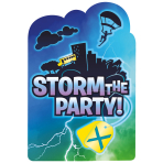 8 Invitations & Envelopes & Stickers Battle Royale Paper 15.8 x 10.8 cm