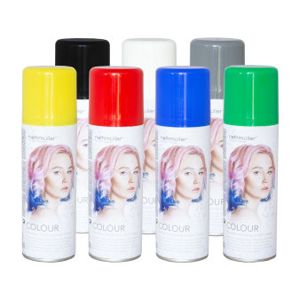 Colour Hairspray 100 ml       Assorted