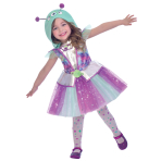Child Costume Adorable Alien Age 6-8 Years