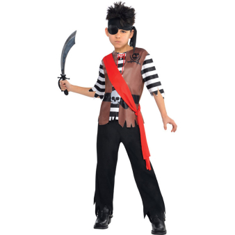 Child Costume Ahoy Captain Age 8 - 10 Years Child Costume Ahoy Captain Age 8 - 10 Years
