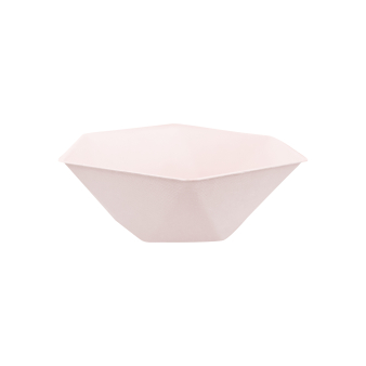 6 bowls hexagonal Vert Decor, 15,8 x 13,7cm, pink 6 bowls hexagonal Vert Decor, 15,8 x 13,7cm, pink
