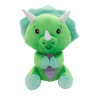 2-in-1 plush toy balloon weight dinosaur with loop 21cm, 170g