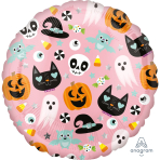 Standard Fun Halloween Icons Foil Balloon S40 Packaged 43 cm