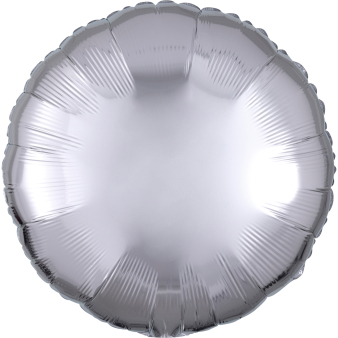 Standard Metallic Silver Round Foil Balloon C16 Packaged 43 cm Standard Metallic Silver Round Foil Balloon C16 Packaged 43 cm