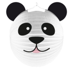 Lantern Formshaped Panda Paper 25 cm