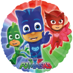 Standard PJ Masks Foil Balloon S60 Packaged 43 cm