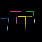 4 Glow Stick Propellors