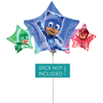 Mini Shape PJ Masks Foil Balloon A30 Bulk 43 cm x 22 cm