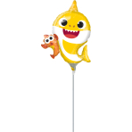 Mini Shape Baby Shark Foil Balloon A30 Airfilled