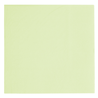 20 napkins 3ply Vert Decor 33x33cm green