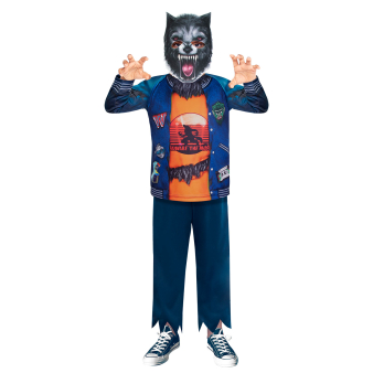 Child Costume Sustainable Werewolf Age 3-4 Years Child Costume Sustainable Werewolf Age 3-4 Years