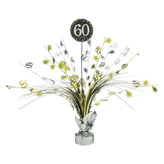 Spray Centrepiece 60 Sparkling Celebration - Gold Foil / Paper 45.7 cm Spray Centrepiece 60 Sparkling Celebration - Gold Foil / Paper 45.7 cm