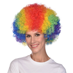 Costume Accessory Afro Wig Rainbow One Size
