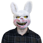 Mask Scary Furry Bunny One Size