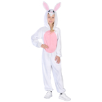 Child Costume Rabbit Fleece Onesie Age 10-12 Years