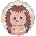 Standard - Baby Hedgehog - UNI Foil Balloon RP40 Packaged 45 cm