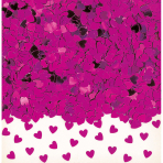 Confetti Sparkle Hearts Hot Pink Foil 14 g