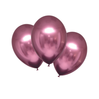 6 Latex Balloons Satin Luxe Flamingo 27.5cm/11"