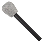 Costume Accessory Glitter Microphone Awesome 80's