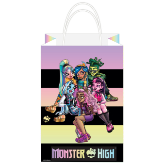 8 Lootbags Monster High Paper 12,7 cm x 21,5 cm 8 Lootbags Monster High Paper 12,7 cm x 21,5 cm