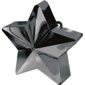 Balloon Weight Star Black 150 g / 5.3 oz Balloon Weight Star Black 150 g / 5.3 oz
