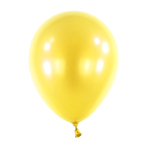 50 Latex Balloons Decorator Metallic Yellow Sunshine 27.5 cm / 11"