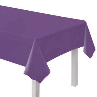 Tablecover Grape Plastic 137 x 274cm Tablecover Grape Plastic 137 x 274cm