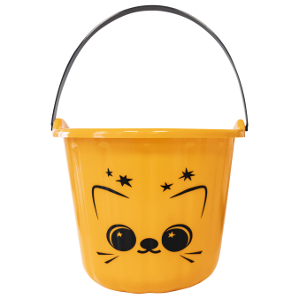 Candy Bucket Cat Cats & Bats Plastic
