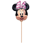 Mini Shape Minnie Mouse Forever Foil Balloon A30 Airfilled 20 cm x 22 cm