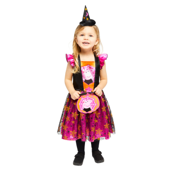 Child Costume Peppa Orange Dress Age 4-6 Years