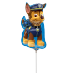 Mini Shape Chase Foil Balloon A30 airfilled 17 cm x 27 cm