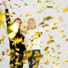 Confetti Cannon Gold Rectangular Foil 40 cm