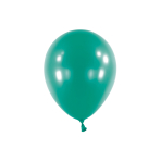 100 Latex Balloons Decorator Metallic Forest Green 12 cm / 5