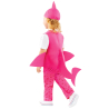 Child Costume Baby Shark Pink - Mummy Age 3-4 Years