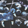 LED String of Lights Bats Haunted Forest 140 cm