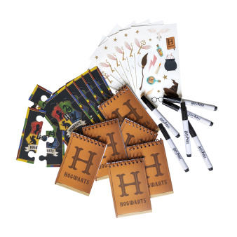 Favour Pack Harry Potter Houses Paper 24 Parts (Notepads, Pens, Puzzles & Tattoos) Favour Pack Harry Potter Houses Paper 24 Parts (Notepads, Pens, Puzzles & Tattoos)
