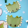 8 Party Caps Happy Dinosaur Paper 11.2 x 13.7 cm