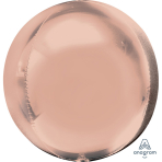 Orbz Rose Gold Foil Balloon G20 Packaged 38 cm x 40 cm
