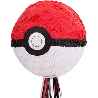 Pull Pinata Pokemon Ball Paper / Plastic 27.3 x 27.9 x 27.3 cm Pull Pinata Pokemon Ball Paper / Plastic 27.3 x 27.9 x 27.3 cm