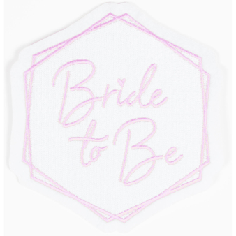 Iron on Patch Bride To Be 9.8 x 9.1 cm